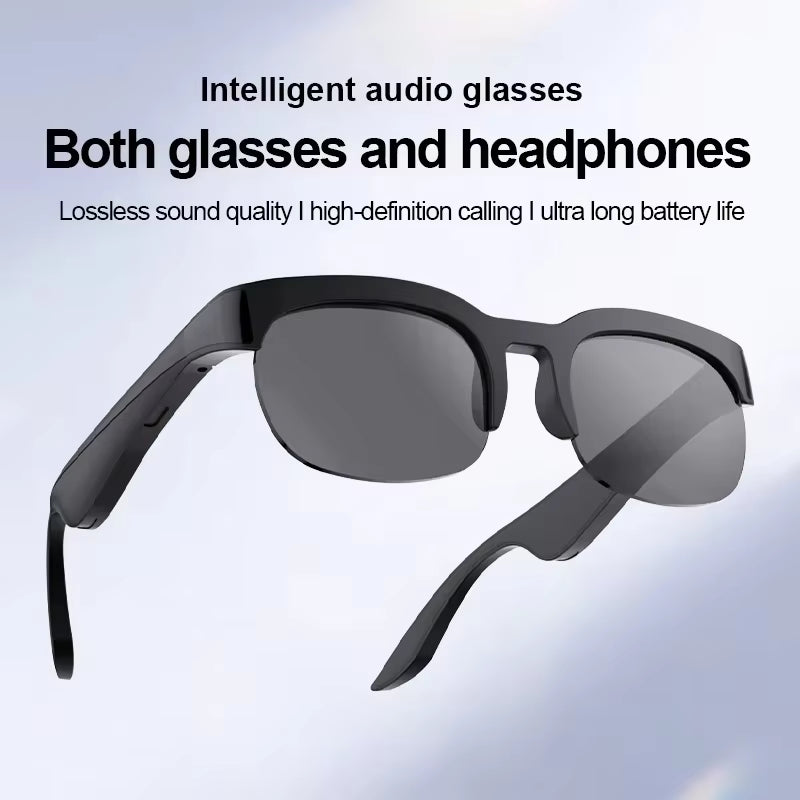 8K HD AI Smart Glasses AI Translation Hands-Free Calling AI Chat Logging Music Playback Smart Sunglasses for Men 2027 New